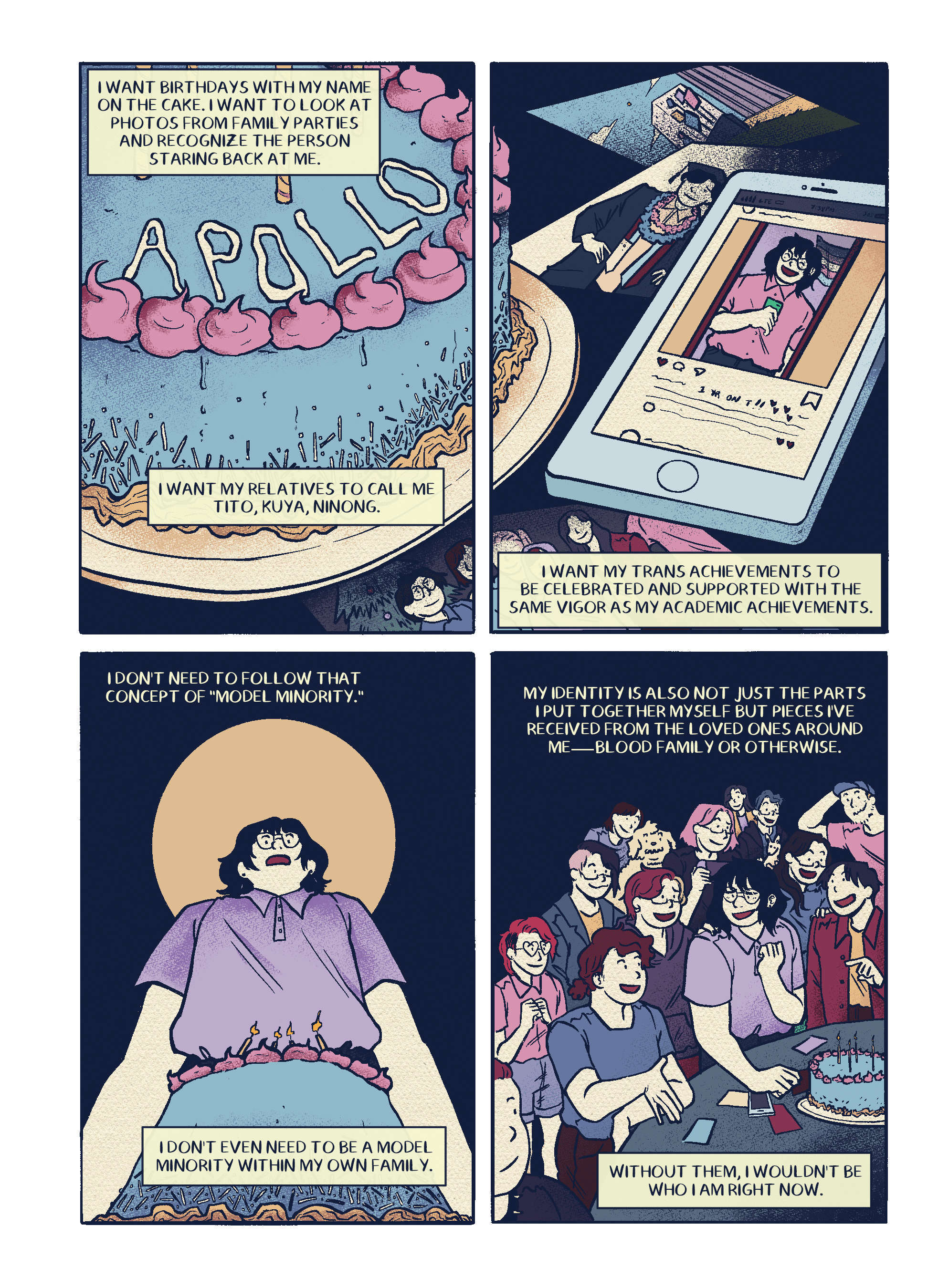 Excerpt from an autobiographical comic made for and published by <i>The Nib</i>